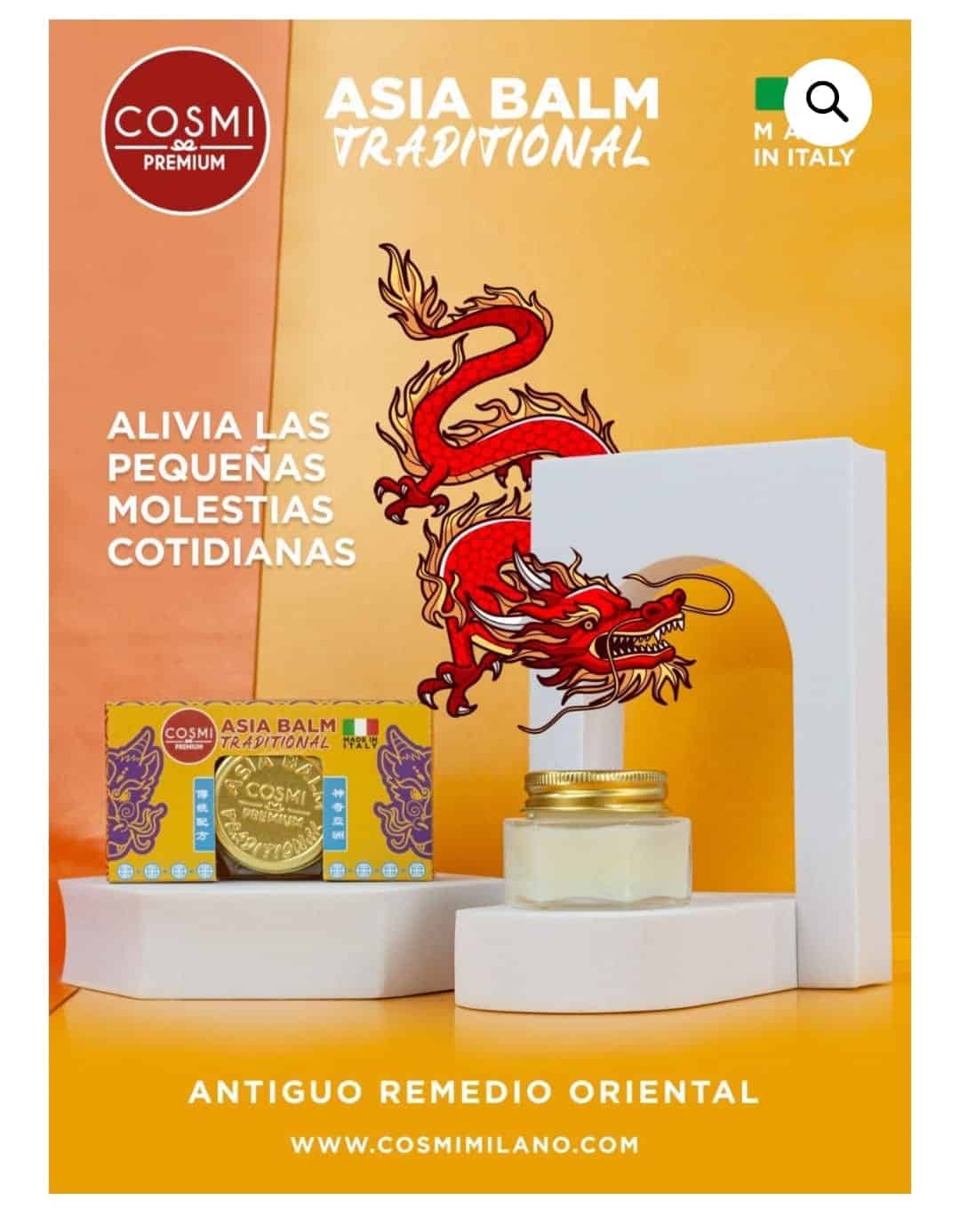 COSMI ASIA BALM TRADITIONAL (Bálsamo Tradicional) 1 COSMI ASIA BALM TRADITIONAL (Bálsamo Tradicional)