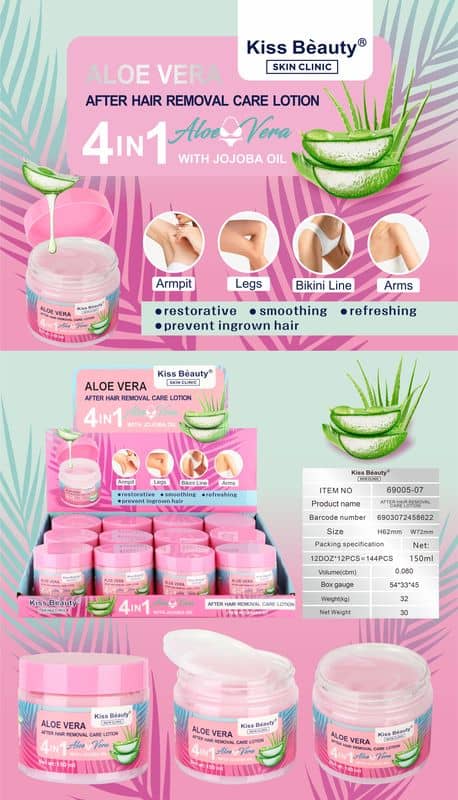 crema post depilacion